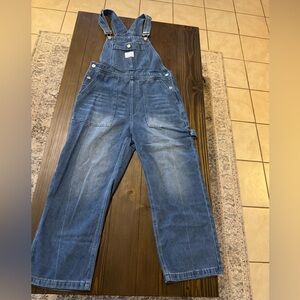 Blue Denim Overalls